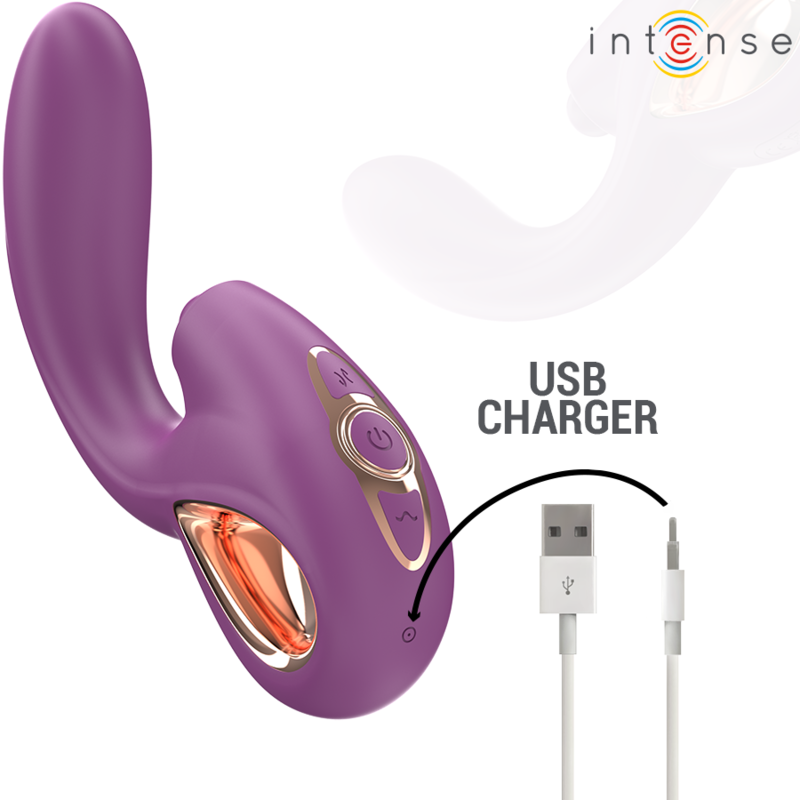 INTENSE – LALI MULTIFUNCTION G-SPOT VIBRATOR TAPPING & THRUST & VIBRATION PURPLE