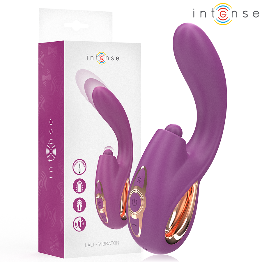 INTENSE – LALI MULTIFUNCTION G-SPOT VIBRATOR TAPPING & THRUST & VIBRATION PURPLE