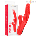 INTENSE – KAROL MULTIFUNCTION VIBRATOR THRUST & STIMULATION & STIMULATING WAVES RED