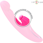 INTENSE – VIBRATORE EMI 13,5 CM MULTIFUNZIONE 3 IN 1 10 VIBRAZIONI ROSA