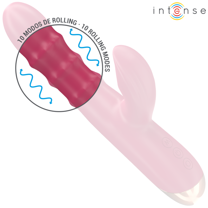 Intense Chloe – Multifunktionsvibrator 3-in-1, rot