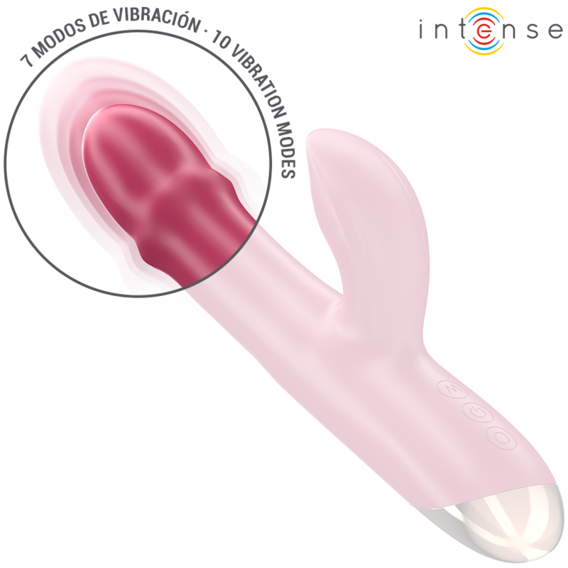Intense Chloe – Multifunktionsvibrator 3-in-1, rot