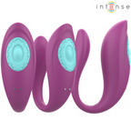 INTENSE – ANNIE VIBRATEUR ET STIMULATEUR EN U VIOLET TÉLÉCOMMANDE
