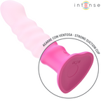 INTENSE – CINDY VIBRATEUR TAILLE L DESIGN SPIRALE 10 VIBRATIONS ROSE TÉLÉCOMMANDE
