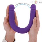 INTENSE – GUNTER DILDO DOUBLE VIBRATOR 40 CM PURPLE REMOTE CONTROL