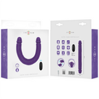 INTENSE – GUNTER DILDO DOUBLE VIBRATOR 40 CM PURPLE REMOTE CONTROL