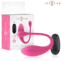 Intense Janice – U-Vibrator mit Doppelstimulation, rosa, Fernbedienung