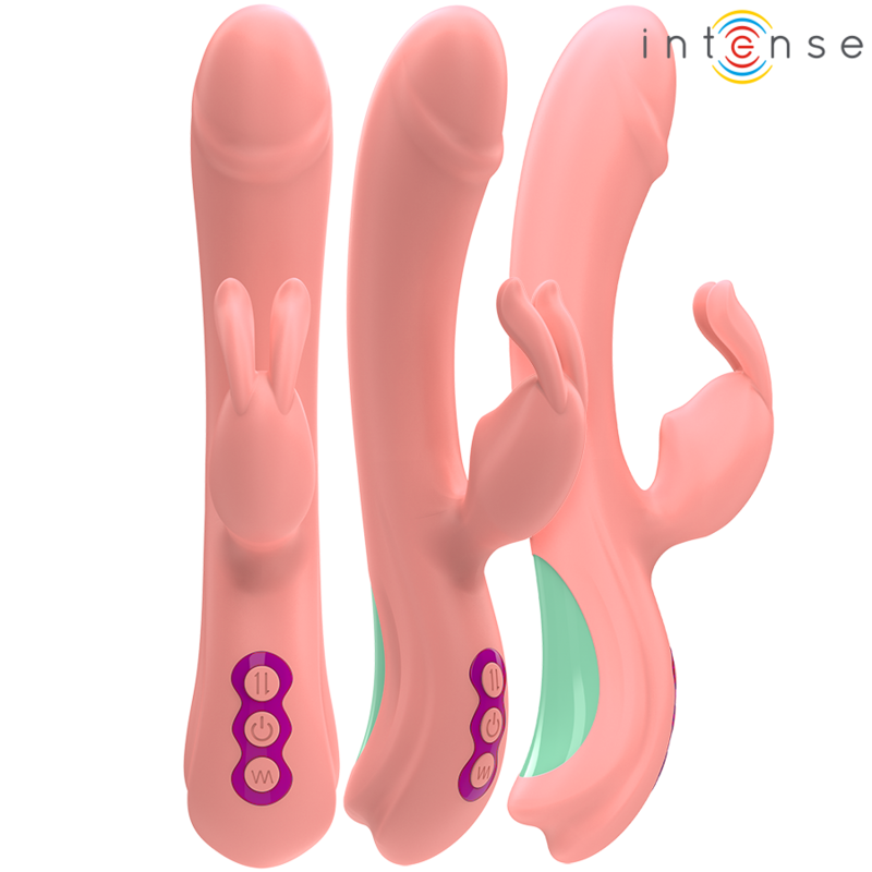 INTENSE – RACHEL RABBIT VIBRATOR 5 VIBRATIONS PINK