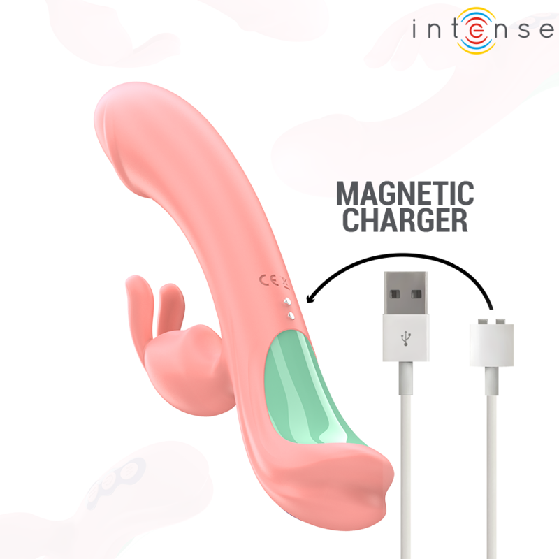 INTENSE – RACHEL RABBIT VIBRATOR 5 VIBRATIONS PINK
