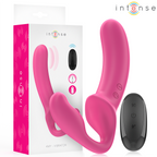 INTENSE – DOPPIO VIBRATORE 20 CM TELECOMANDO