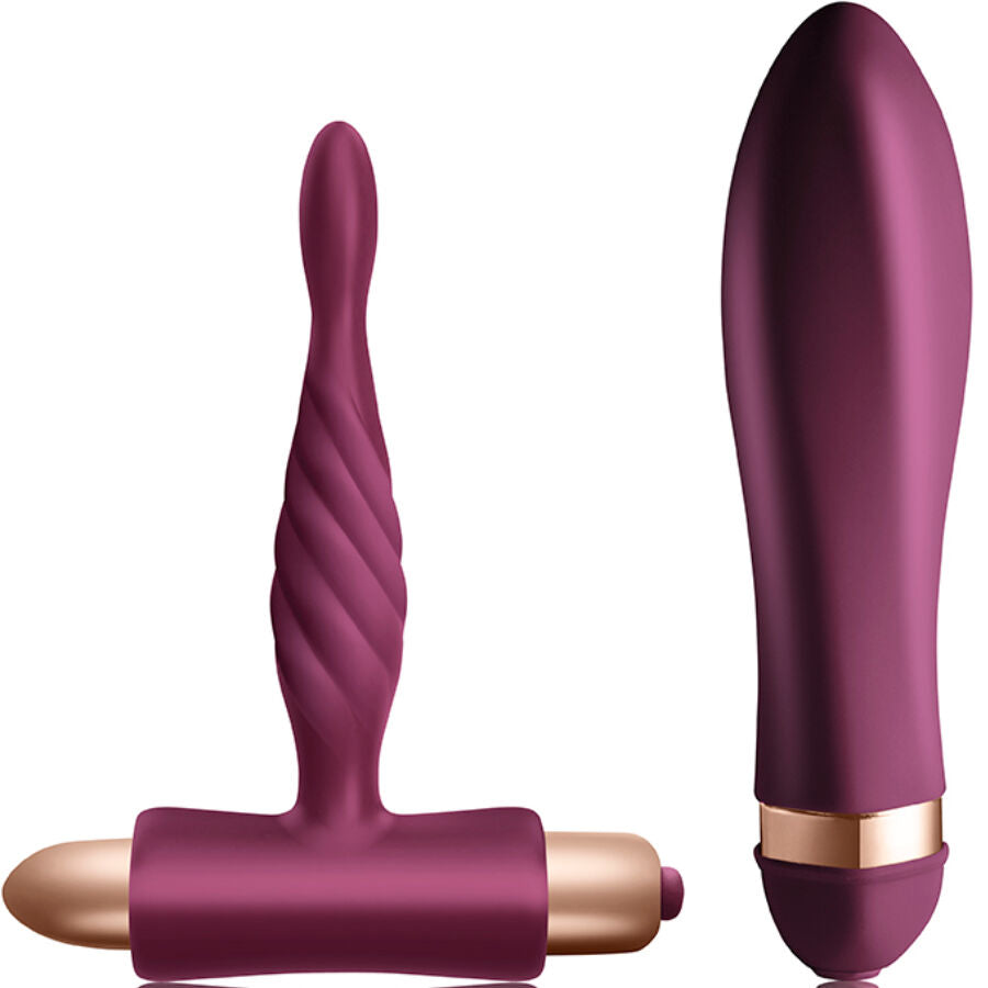 CLIMAXIMUM – KIT SFIDA VIBRATORE TWISTED + PLUG ANALE PER PRINCIPIANTI