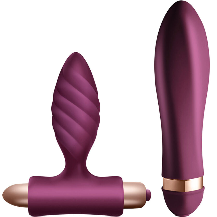 CLIMAXIMUM – DESIRE KIT VIBRATORE TWISTED + PLUG ANALE