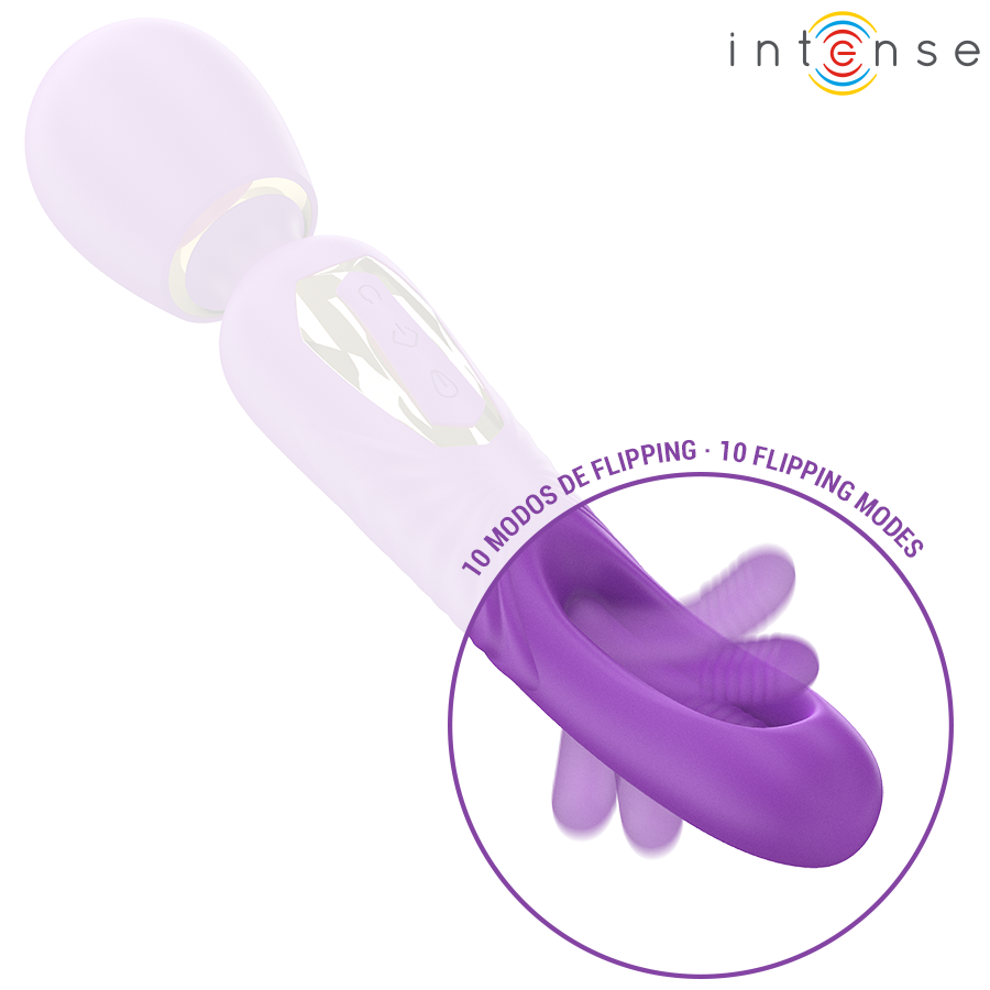 INTENSE – BACCHETTA VIBRANTE CHRISTY CON LINGUA MOBILE