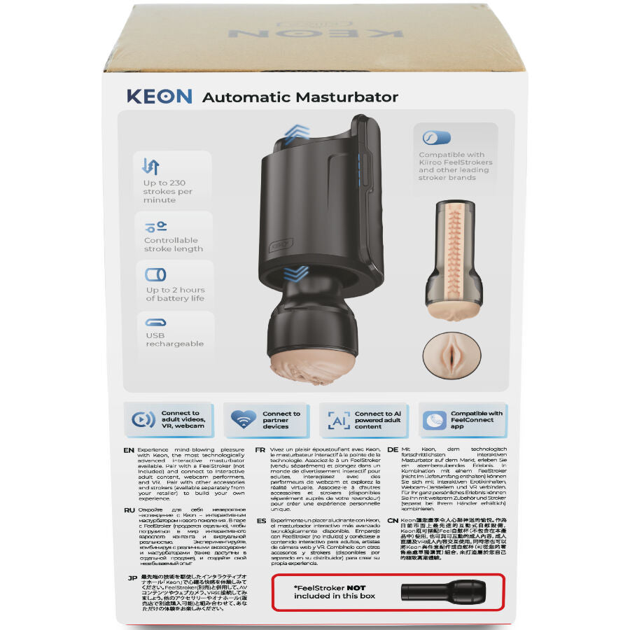 KIIROO – MASTURBATEUR AUTOMATIQUE WIFI KEON