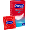 DUREX – SENSITIVE XL CONDOMS EXTRA LARGUE 10 UNITS