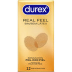 DUREX Real Feel – Latexfreie Kondome, 12 Stück