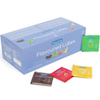 PASANTE – BOÎTE DE LUBRIFIANTS AROMATISÉS 144 UNITÉS 5 ML