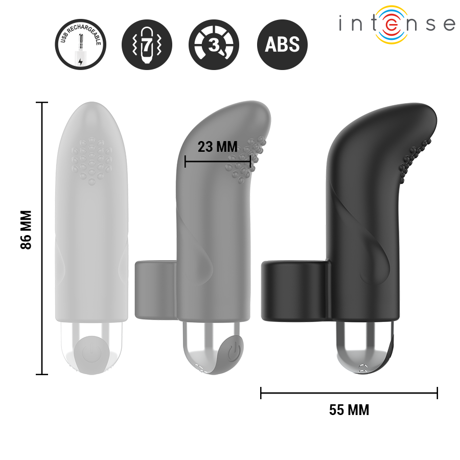 INTENSE – DAMIANO RECHARGEABLE FINGER STIMULATOR