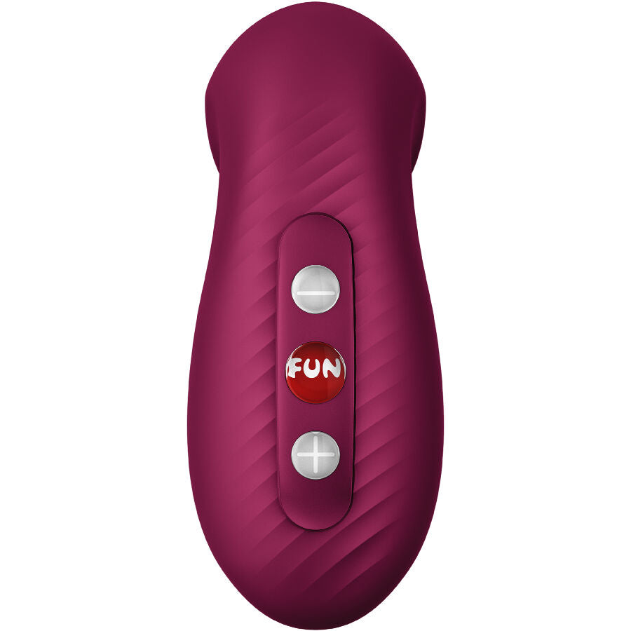 FUN FACTORY – VIBRATEUR À IMPULSIONS D'AIR DESIRE ROUGE VIN