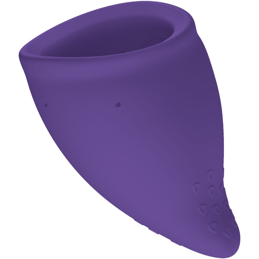 FUN FACTORY Fun Cup – Menstruationstasse, Schwarze Johannisbeere