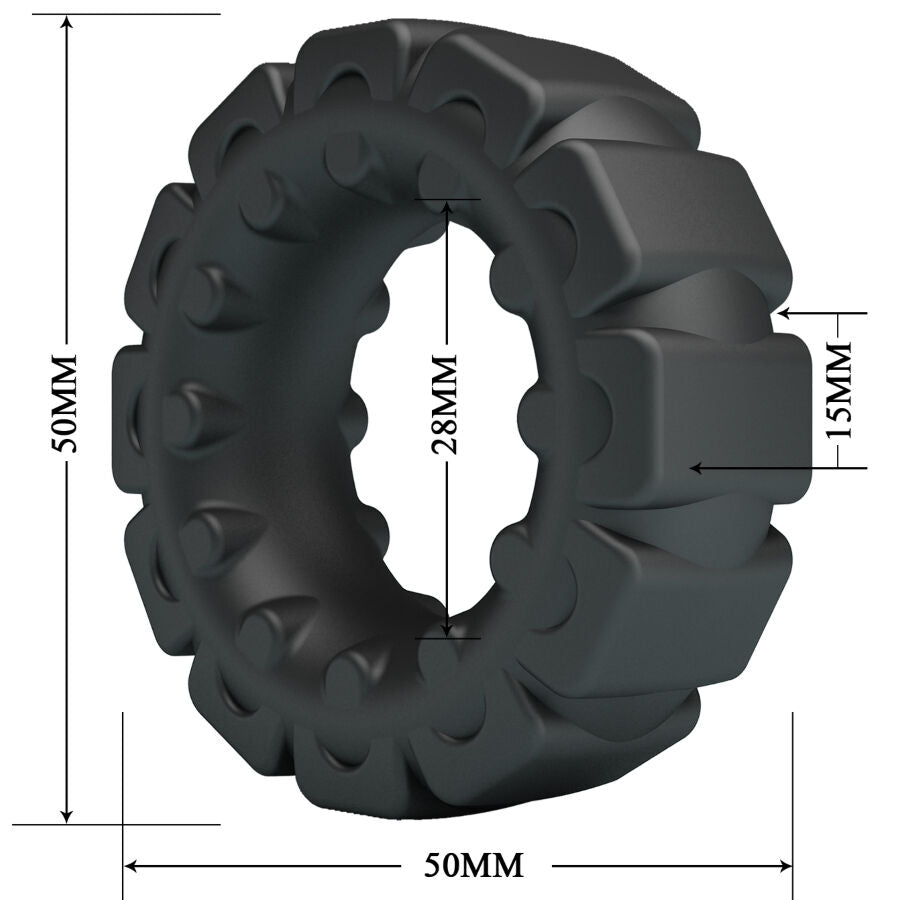 CRAZY BULL – ANELLO IN SILICONE LAIDEN MODELLO 5