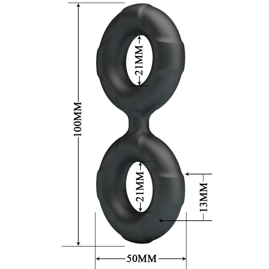 CRAZY BULL – RADWAN DOUBLE SILICONE RING MODEL 19