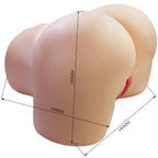 CRAZY BULL – JULIA FESSES FÉMININES RÉALISTES VAGIN ET ANAL 11 KG