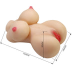 CRAZY BULL – Herta Mini-Torso mit Vaginalöffnung, 497 g