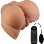 CRAZY BULL – VIBRATORE EMILIA ASS CON VAGINA E ANO REALISTICI, TELECOMANDO IN CARNE