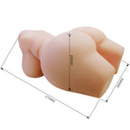 CRAZY BULL – Grace Realistischer Torso mit Vagina und Anus, 7,5 kg