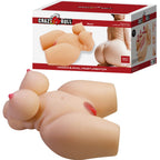 CRAZY BULL – Grace Realistischer Torso mit Vagina und Anus, 7,5 kg