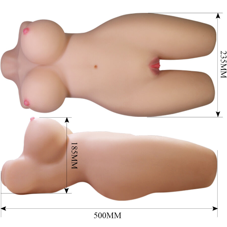CRAZY BULL – MIA TORSE FÉMININ RÉALISTE VAGIN ET ANAL 8,5 KG