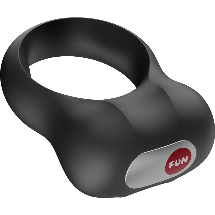 FUN FACTORY – ANNEAU PÉNIS VIBRANT CONTINU NOIR