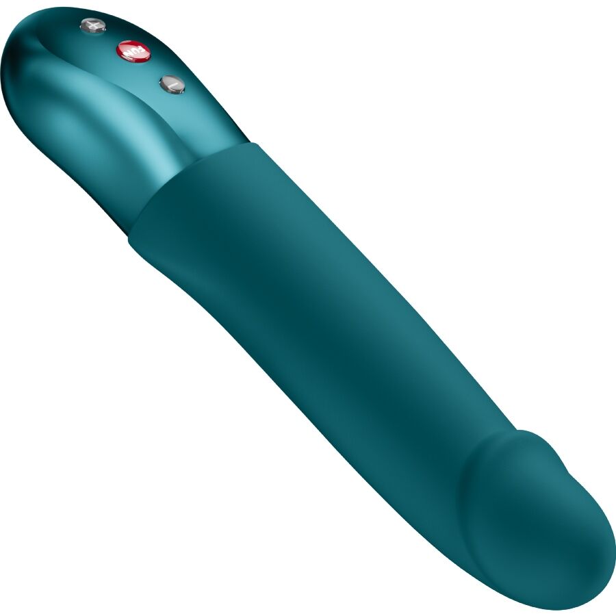 FUN FACTORY – STRONIC REAL Stossvibrator, 19,8 cm, Flaschengrün