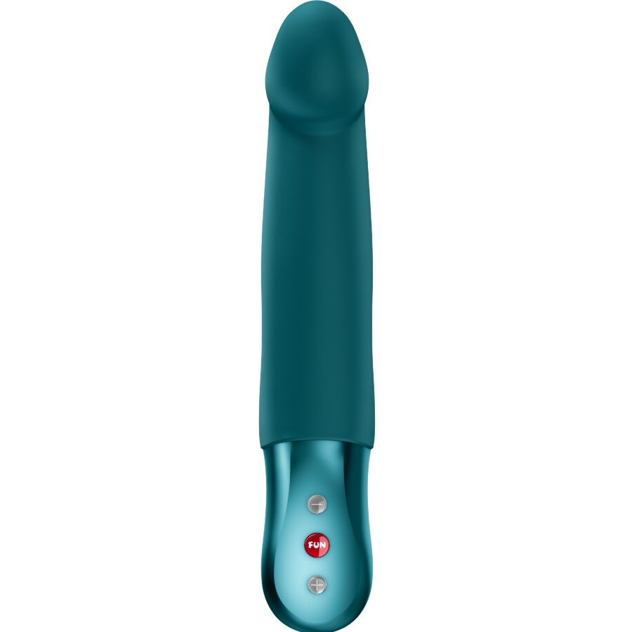 FUN FACTORY – STRONIC REAL Stossvibrator, 19,8 cm, Flaschengrün