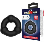 CRAZY BULL Silikonring mit Noppen – super weich, zur Verzögerung der Ejakulation