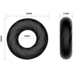 CRAZY BULL – Bague en silicone spirale