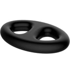CRAZY BULL – Anello doppio ovale in silicone