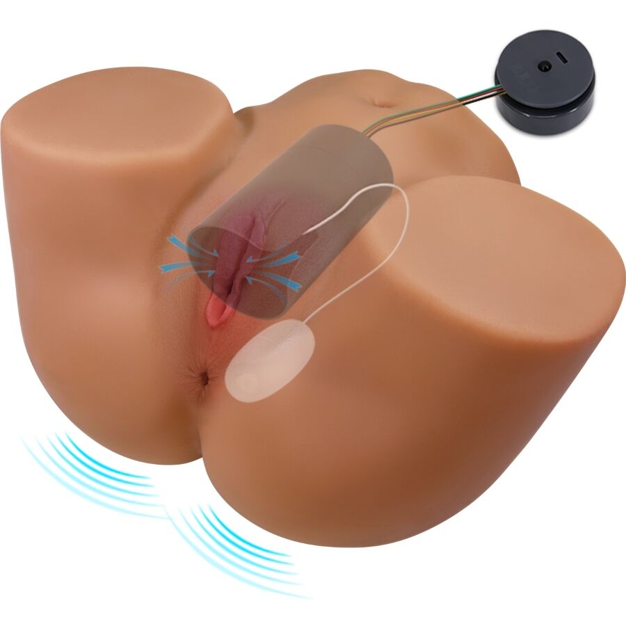 CRAZY BULL – SOPHIA VIBRATORE E SUCCHIATORE REALISTICO PER POLSO FEMMINILE CON SUONO 5,5 KG
