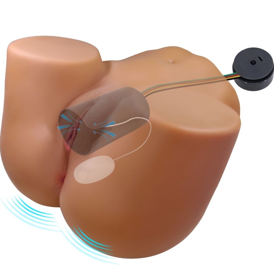 CRAZY BULL – Wendy Po-Vibrator und -Sauger mit Sound, 11 kg