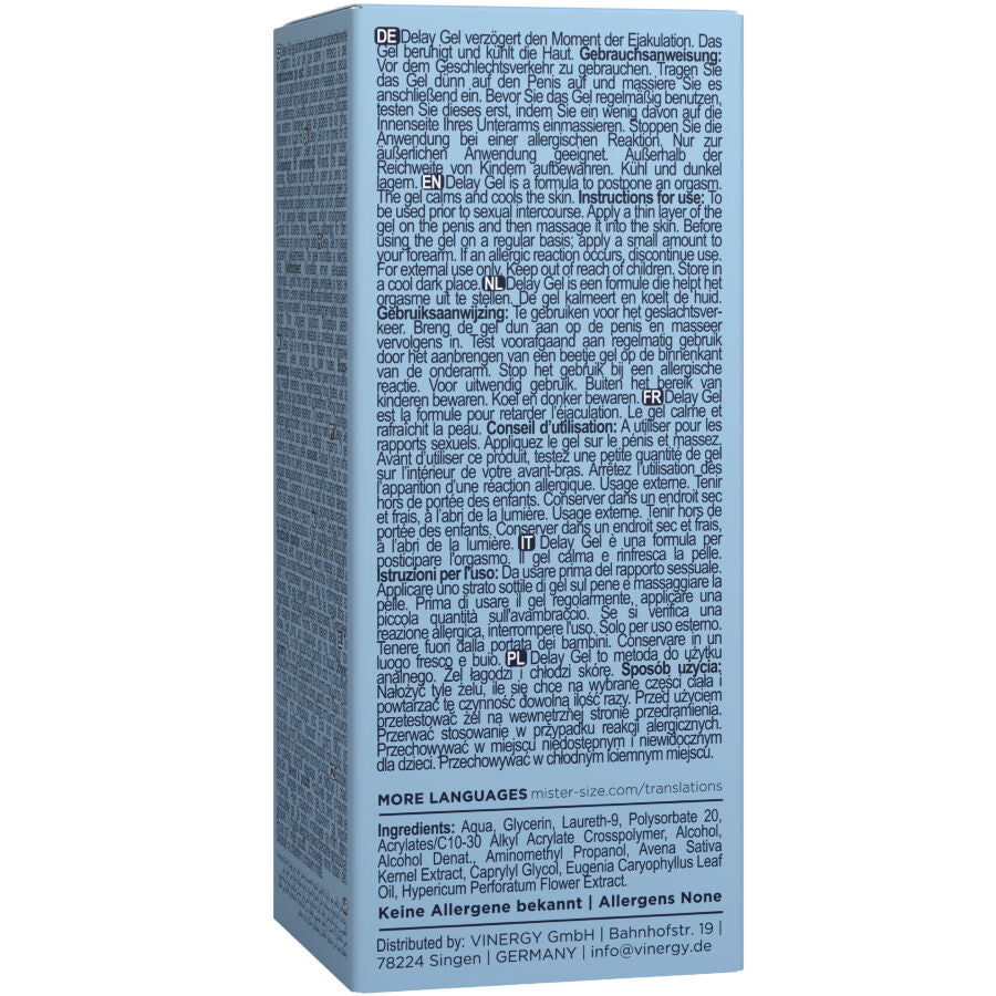 MISTER SIZE – GEL RETARDATEUR 50 ML