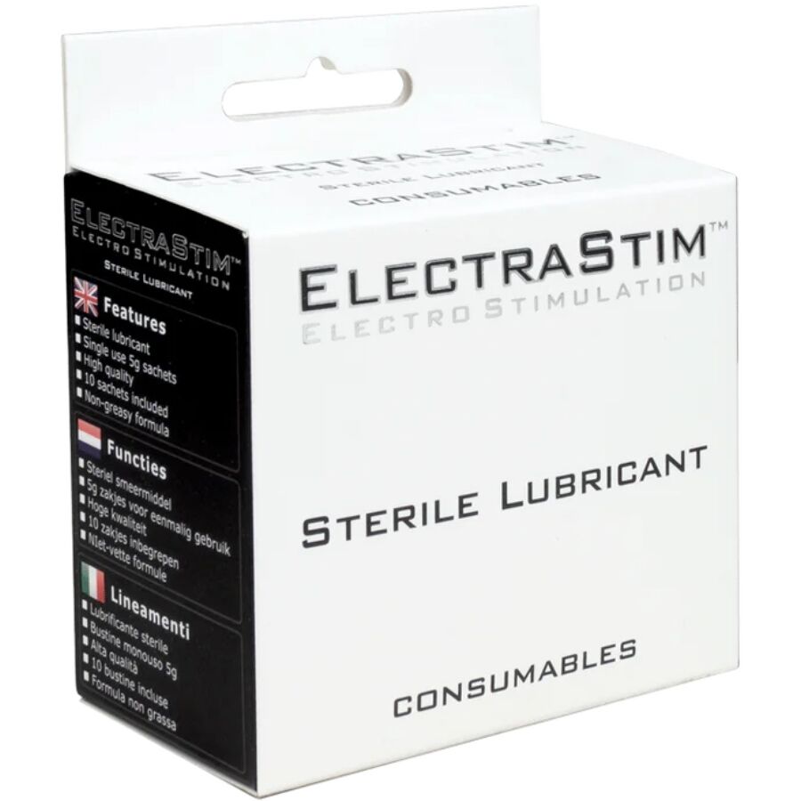 ELECTRASTIM – LUBRIFIANT STÉRILE 10 UNITÉS