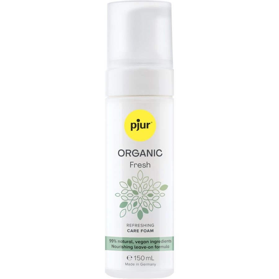 PJUR – MOUSSE RAFRAÎCHISSANTE BIOLOGIQUE VEGAN SANS RINÇAGE 150 ML