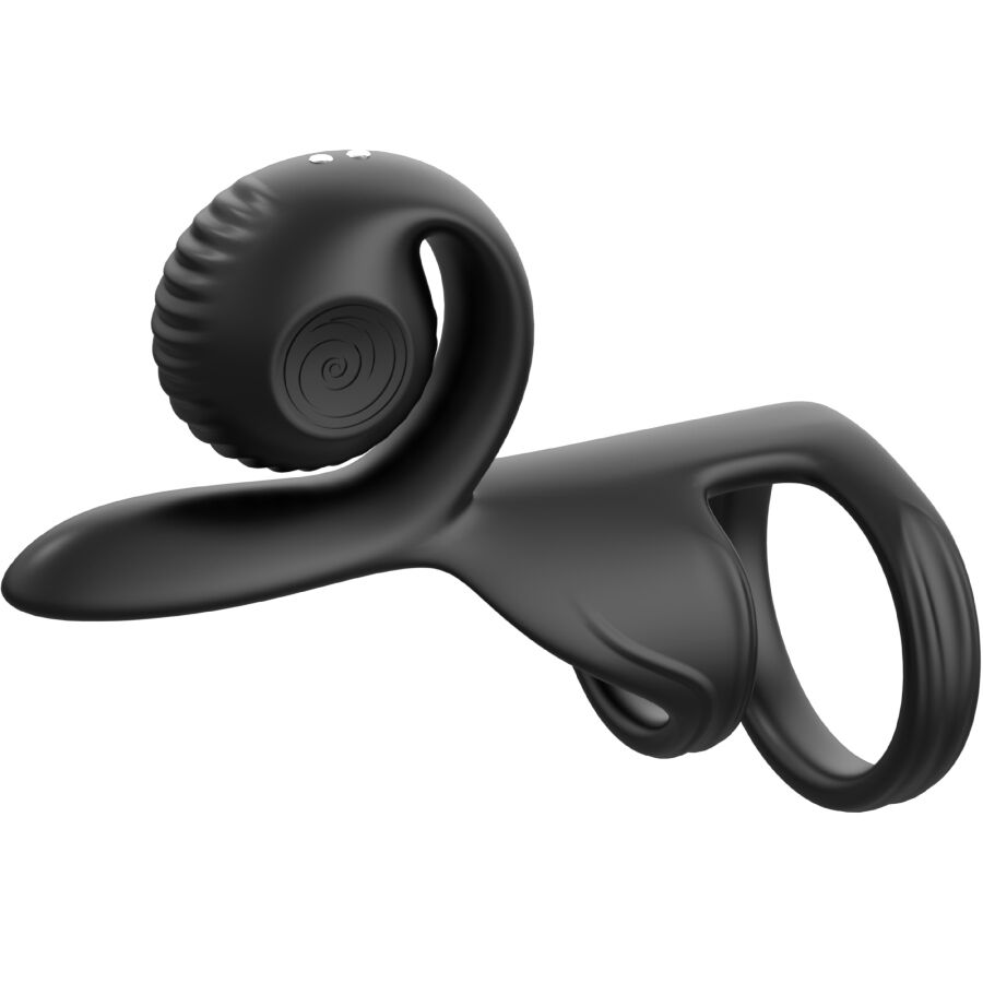 SNAIL VIBE – JOVI BAGUE POUR COUPLES TÉLÉCOMMANDE NOIRE