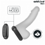 ADDICTED TOYS – Vibrierender Cockring mit Wärmeeffekt und Fernbedienung