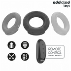 ADDICTED TOYS – Vibrierender Cockring mit Wärmeeffekt und Fernbedienung