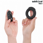 ADDICTED TOYS – Vibrierender Cockring mit Wärmeeffekt und Fernbedienung