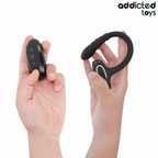 ADDICTED TOYS – ANNEAU PÉNITENTIAIRE VIBRANT POUR POINT P AVEC TÉLÉCOMMANDE
