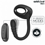 ADDICTED TOYS – ANNEAU PÉNITENTIAIRE VIBRANT POUR POINT P AVEC TÉLÉCOMMANDE