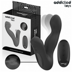ADDICTED TOYS – Oszillierendes Prostatamassagegerät mit Pulsationsmodus und Fernbedienung